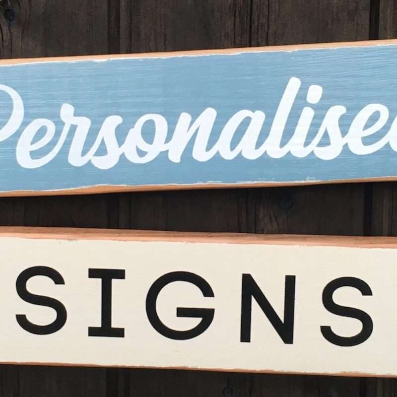 Personalised Signs