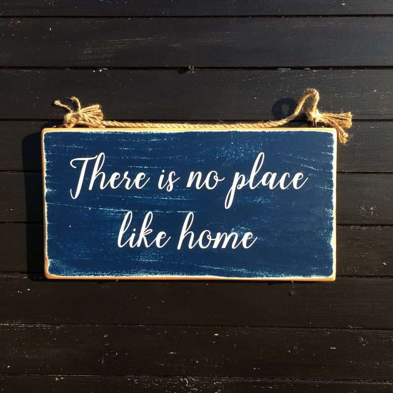 Theres no place sign